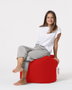 Atelier Del Sofa Square Pouf - Rojo